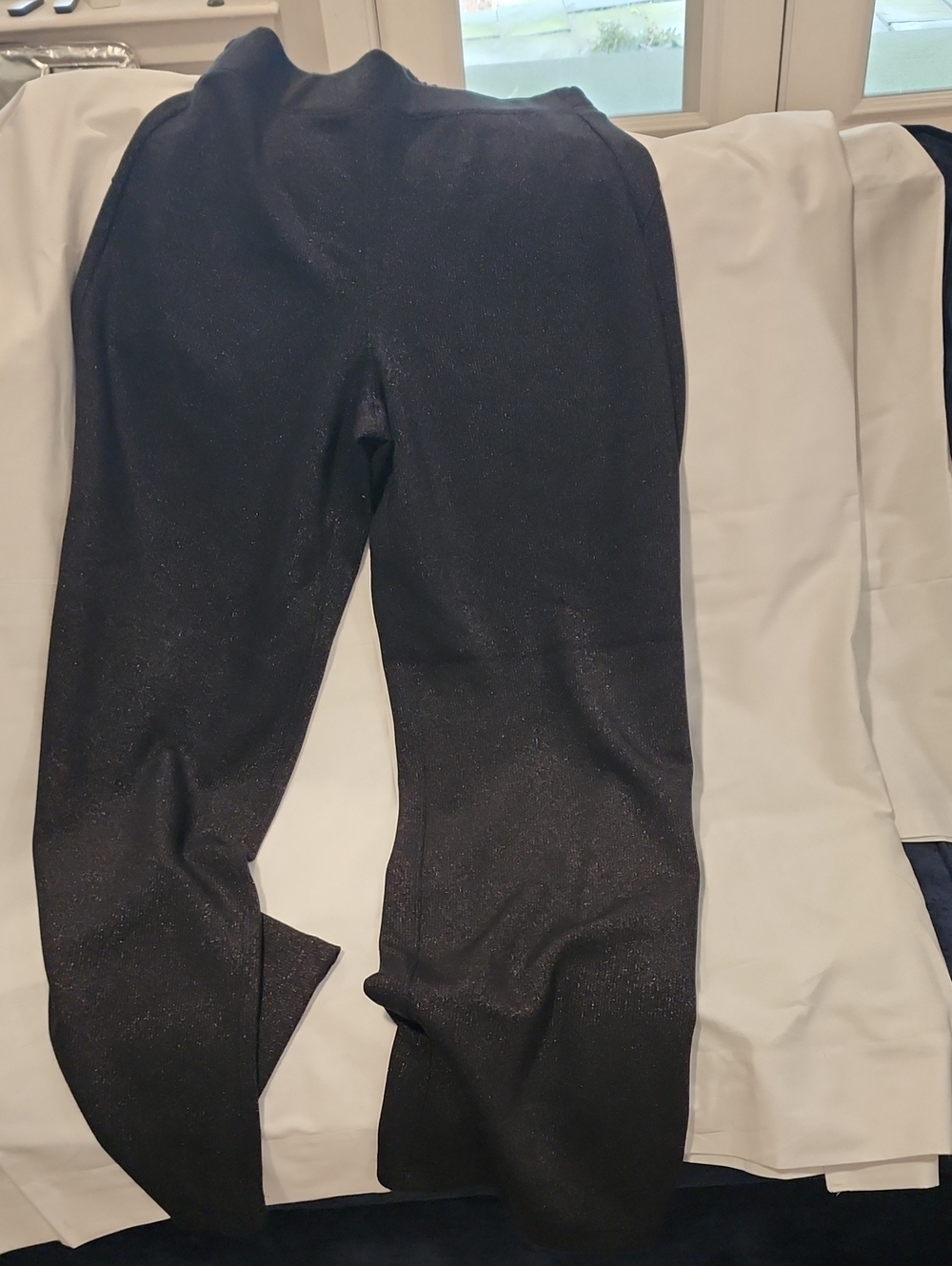SPANX Black Sparkle Pants
